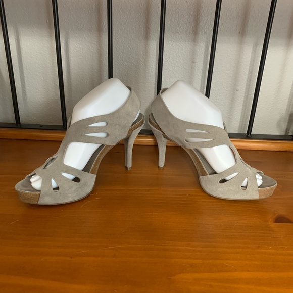 Pedro Garcia Pamela Suede Slingback Sandals Size 38 US 8 - Picture 6 of 16